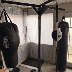 3 Bag Boxing Station 