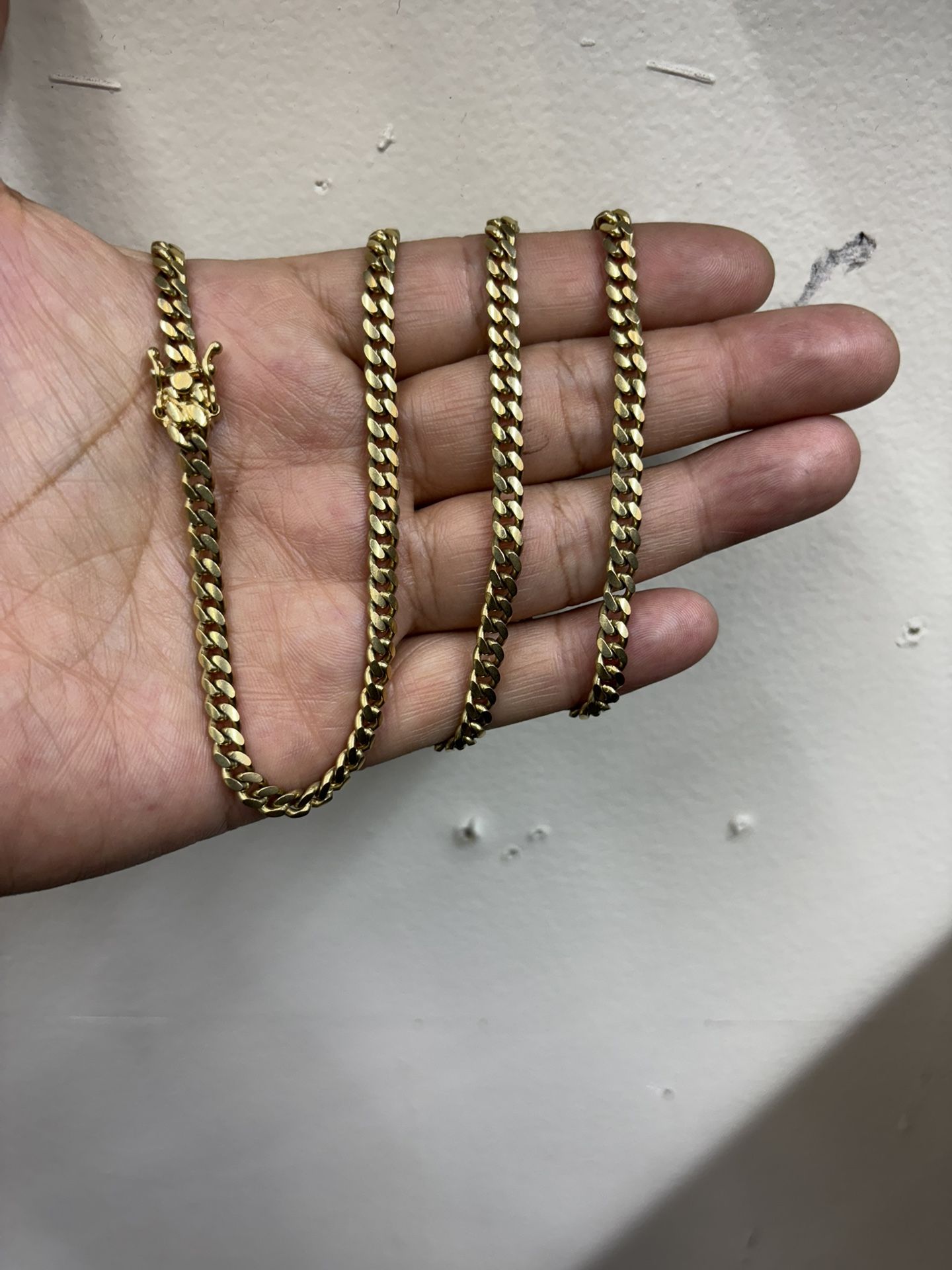 14k Solid Gold Cuban Chain 5mm 26” 53.8g 3927$ Cash Price