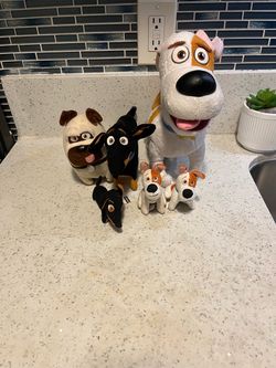 Secret Life of Pets Plush Toy Set of 5