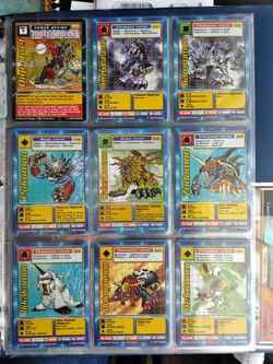 50 Digimon Cards