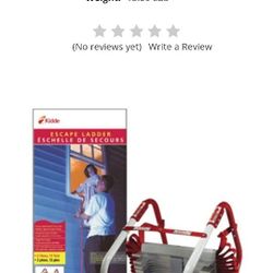 3 Story Fire Escape Ladder 