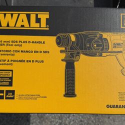 Dewalt SDS PLUS D-HANDLE ROTARY HAMMER (Tool only) DCH133B
