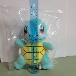 Toy Factory Squirtle Plush 8" Pokemon Stuffed Animal Toy Turtle Nintendo RARE!!! $20