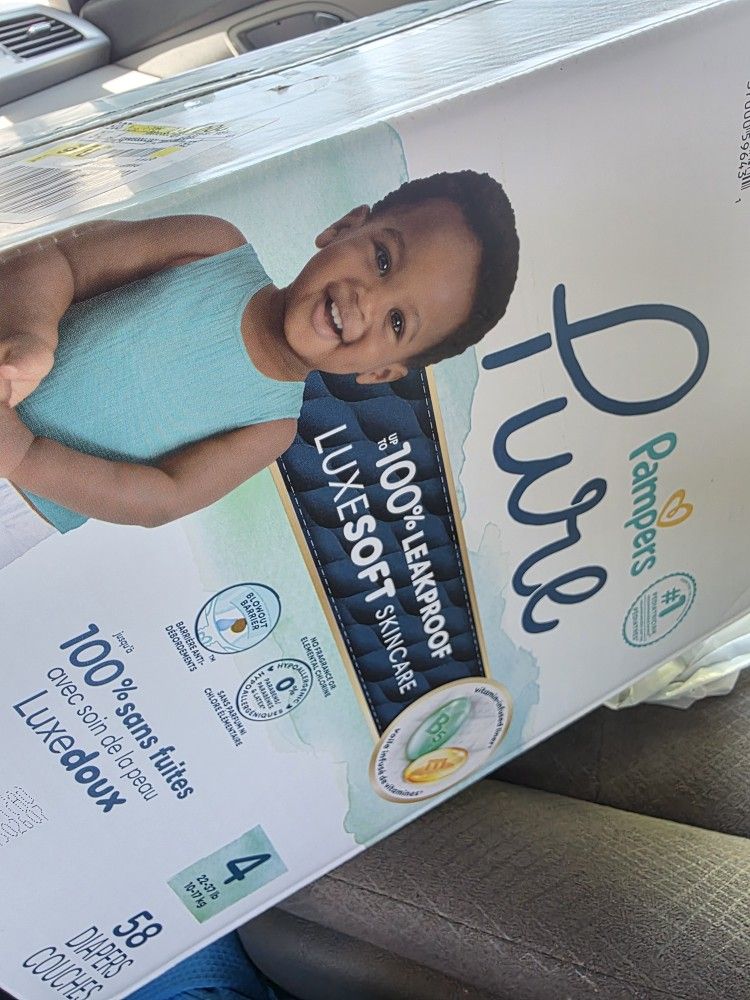Pampers Pure Size 4