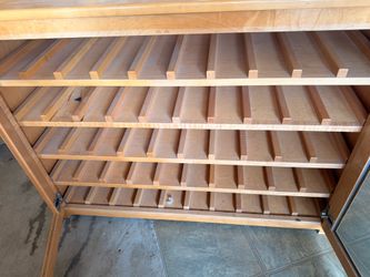Solid Wood Wine Rack Free