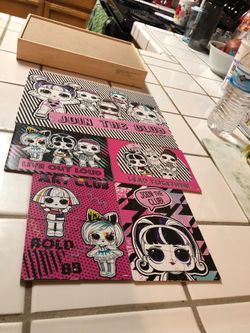 5 Bratz Puzzles in a  Box Contaner