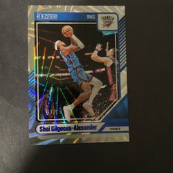 Shai Gilgeous-Alexander 24-25 Donruss Glimmer #123