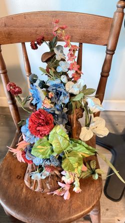Wooden Flower Decoration