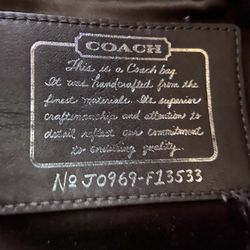 Authentic Coach Purse