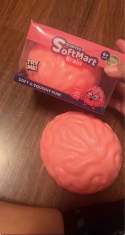 Squishy toy brain