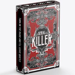 Horror Themed Serial Killer Playing Cards Deck