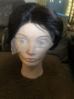 short Pixie Cut wig Human Hair Lace Front 100% Human Hair 