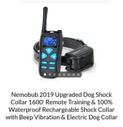 Brand New Dog Training Collar