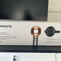 Dyson Hair Dryer, Nickel And Copper