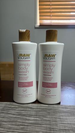 Raw sugar body wash