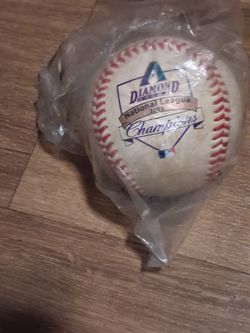 2001 Arizona Diamondbacks NL Champions Commemorative Baseball