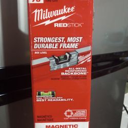 Levels: Milwaukee, Stanley, Black & Decker 