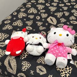 Hello Kitty Plushies