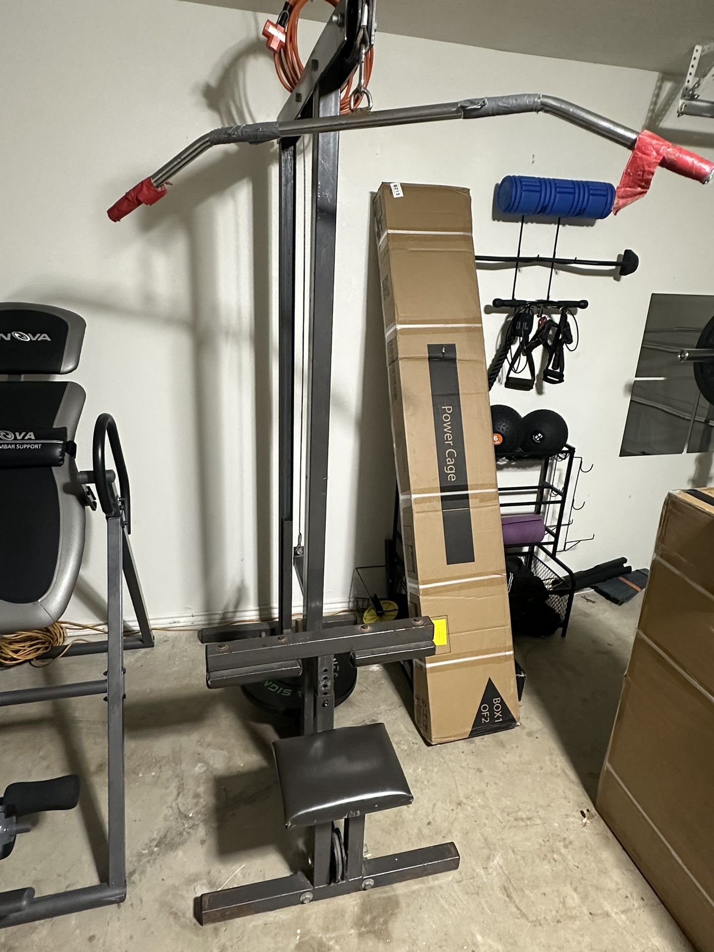 Lat Pulldown And Tricep Machine For Home Gym