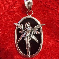 Amethyst Fairy Pendant