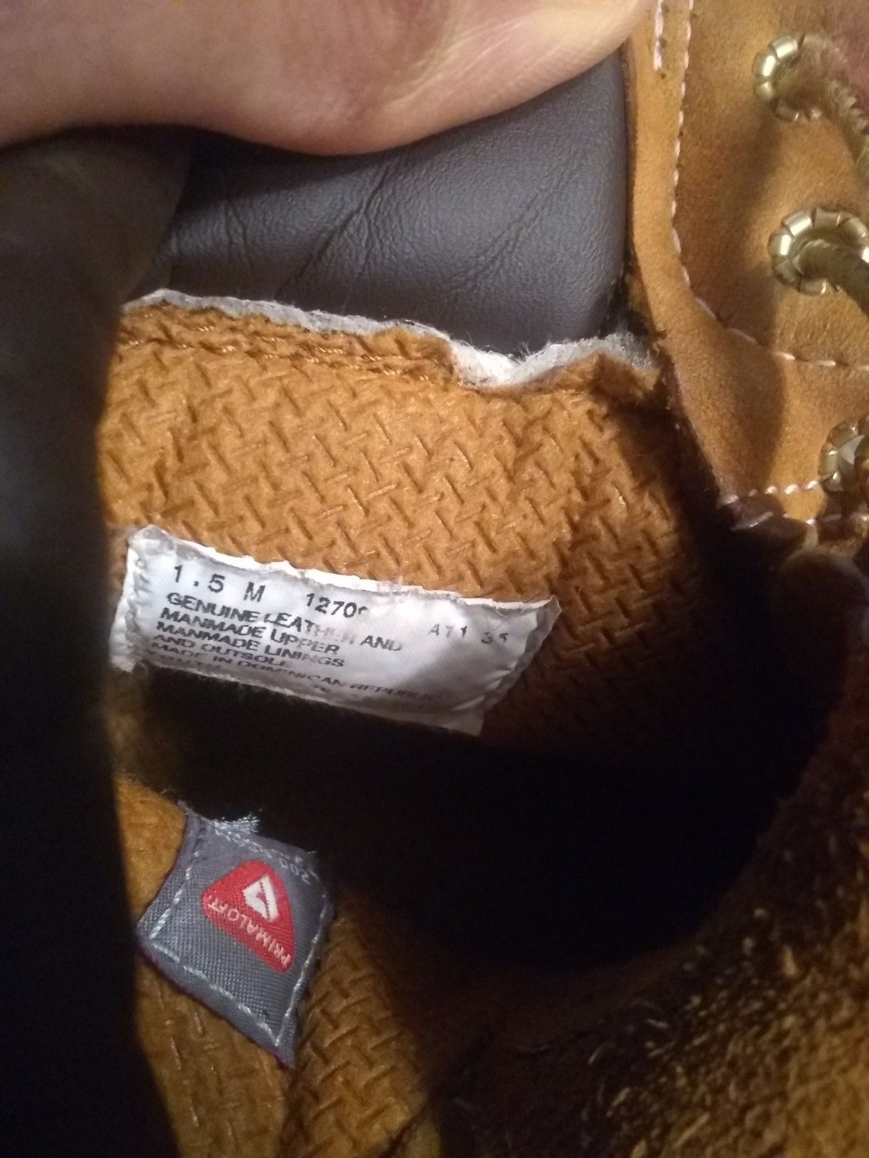 Timberland Boots Sz 1.5 M Youth Boys shoes