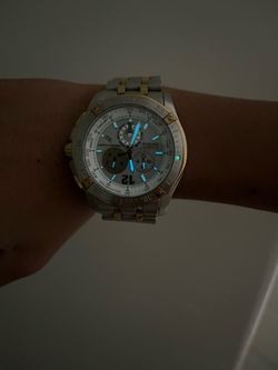 Citizen Eco Drive Watch Mens E820 S062322 Perpetual Calender Chronograph