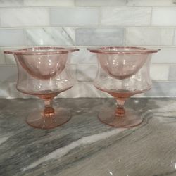Depression Glass Shrimp Cocktail Cups