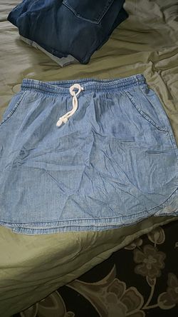 Denim skirt