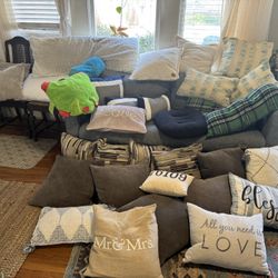 HUGE LOT OF PILLOWS 