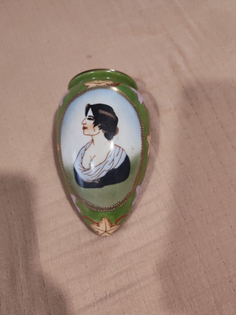 Antique Risque Wall Pocket