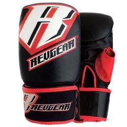New Revgear Leather Bag Gloves —Sparring MMA TrainingWOCGear