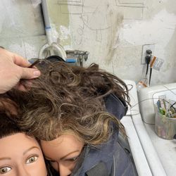 Mannequin Beauty School Practice Heads Hair Cut