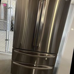 LG stainless Steel Four Door Refrigerator