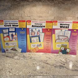 Evan Moor History Pockets Books