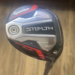 Taylormade Stealth Plus + 3 Wood 15 Degrees (RH) Stiff