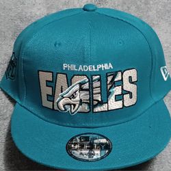 Philadelphia Eagles Hat Cap Snapback New 9Fifty Hurts Barkley Brown