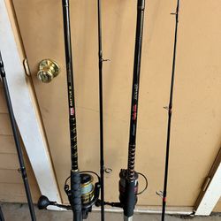 Fishing Rods Baitcasters And Surf Combos 