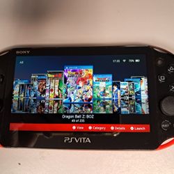 🔥 Sony PS Vita 2000 (Red) - Loaded with Games 🔥
