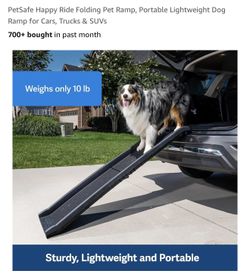 Dog Ramp For Small Or Large Dogs.