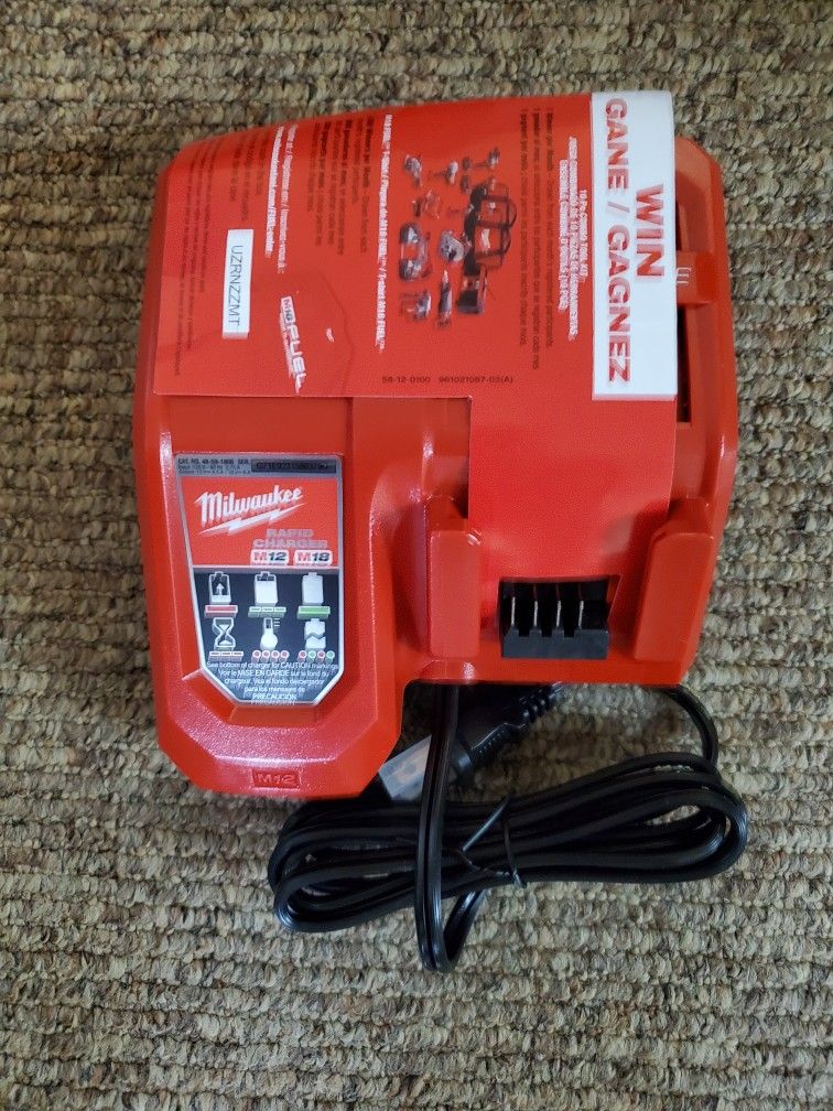 Brand New Milwaukee Rapid Charger M18/M12 $50.