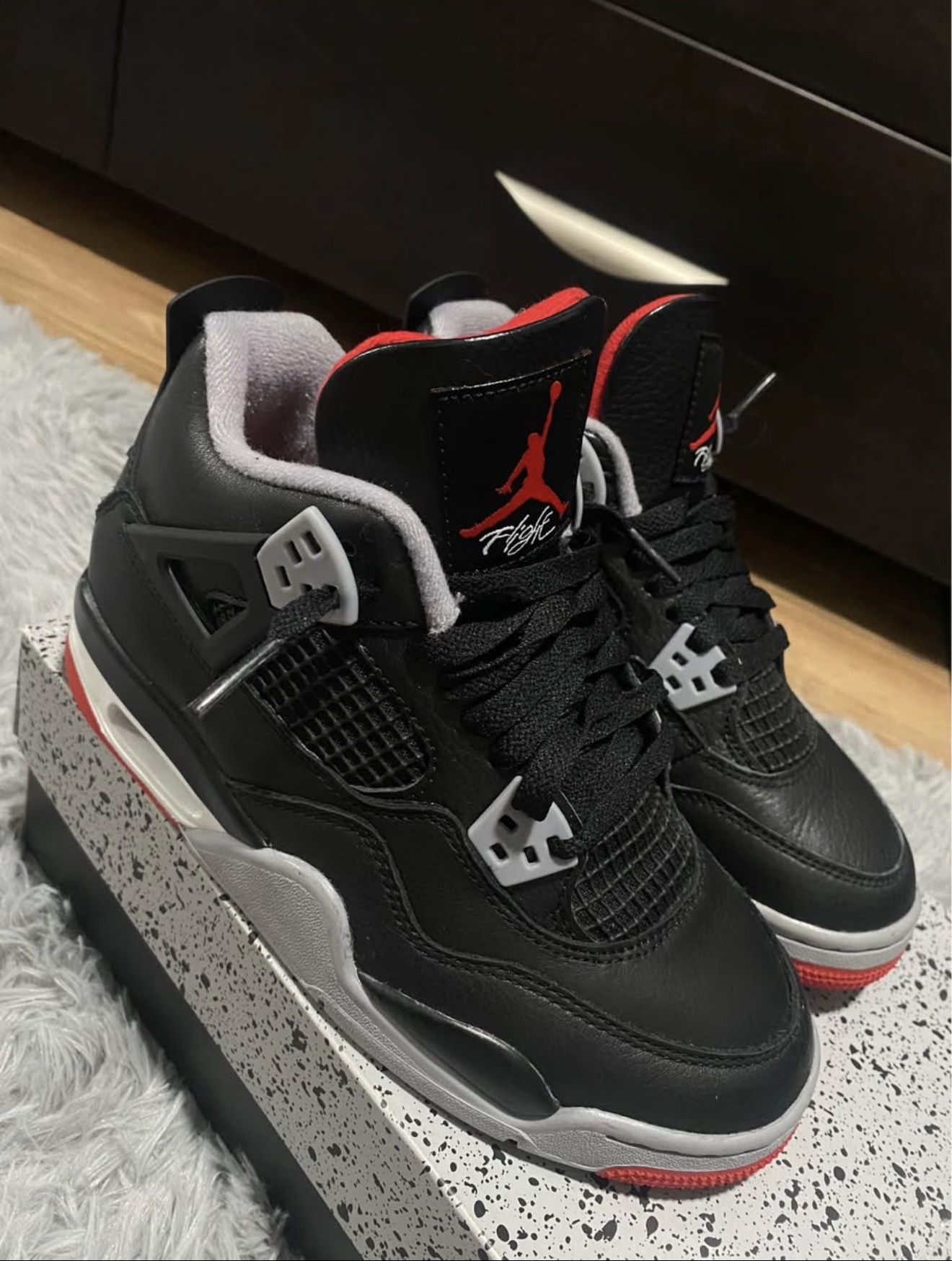 Air Jordan 4’s bred reimagined