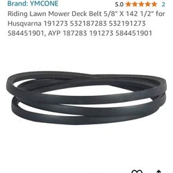Husqvarna Riding Mower Belt 