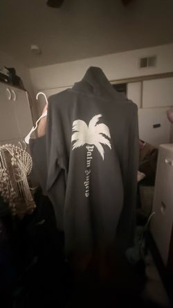 Palm angels hoodie shorts set