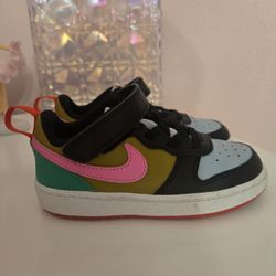 Nike Court Borough Low Recraft – Size 9C – Multicolor