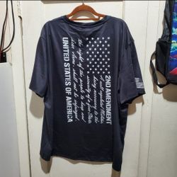 Men's 2nd Amendment Graphic T-Shirt - Black SIZE 3X