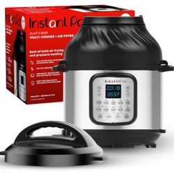 Instant Pot Duo Crisp 11-in-1 Air Fryer and Electric Pressure Cooker Combo