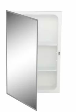Beveled Glass Frameless Recessed Medicine Cabinet