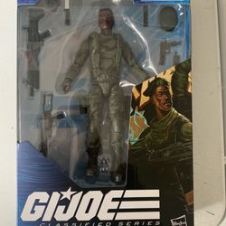 SGT STALKER Hasbro GI JOE CLASSIFIED 6 Inch FIGURE