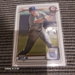 2020 Bowman MLB Baseball 1st Bowman BP25 Bobby Witt Jr. Kansas City Royals