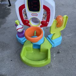 Kids Play Hoop